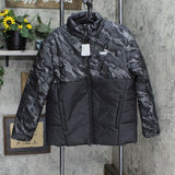 Puma Men's Padded Puffer Camo Jacket