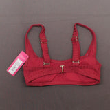 Xhilaration Women's Ribbed Texture Square Neck Bralette Bikini Top