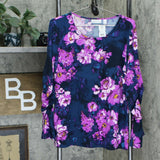 Susan Graver Women's Set Of 2 Printed Brushed Liquid Knit Tops