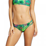 Xhilaration Women's Double Side Tab Cheeky Bikini Bottom