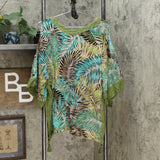 Democracy Women's Plus Size East West Tassel Top