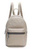 Frye Lena Lambskin Leather Backpack Gray One Size