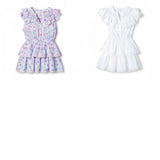 LoveShackFancy for TRGT Women's Double Ruffle Dress