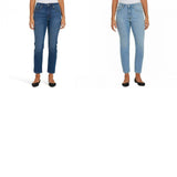Ella Moss Women's High Rise Slim Straight Ankle Jeans