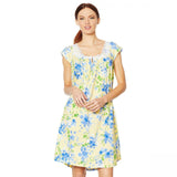 Aria Women's Jersey Cap-Sleeve Nightgown