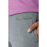 Life Is Good Women's Supreme Fleece Wide Leg Pants