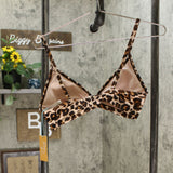 Kona Sol Women's Animal Print Bikini Swim Top