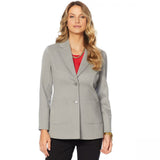 DG2 by Diane Gilman Women's Classic Stretch Ponte Knit Blazer