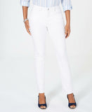 Charter Club Women's Petite Lexington Straight-Leg Jeans White 8P