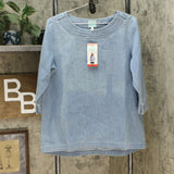 Martha Stewart Women's Everyday Denim Top