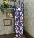 Isabel Maternity by Ingrid & Isabel Floral Sleeveless Smocked Maxi Dress