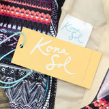 Kona Sol Women's Racerback High Neck Tankini Top