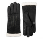 Isotoner Signature SmartDRI Touchscreen Gloves SherpaSoft Cuff Black L/XL