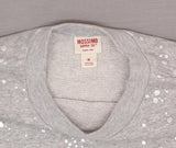 Mossimo Women's Foil Print French Terry Pullover Sweatshirt