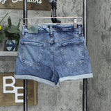 Wild Fable Women's High-Rise Rolled Cuff Jean Shorts 564578