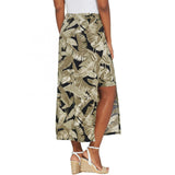 G.I.L.I. Women's Jetsetter Side Slit Maxi Skirt