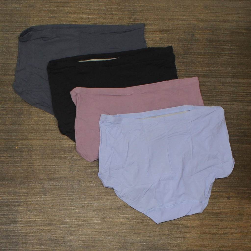 Hanes Premium Women's 4pk Tummy Control Briefs Underwear Colors