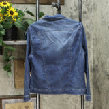 Buffalo Women's Stretch Knit Denim Jean Jacket