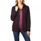 32 Degrees Heat Women's Sherpa Lined Space Dyed Fleece Jacket