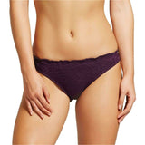 Mossimo Women's Crochet Cheeky Bikini Bottom Purple XL
