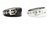 DKNY Women's Pebbled Faux Leather Grommet Belt
