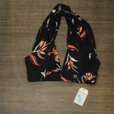 Sea Angel Women's Cross Back Bikini Top Black S