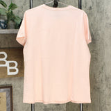 NWT Isaac Mizrahi Live! Essentials Pima Cotton Crew Neck Swing Tee. A378936 XS M