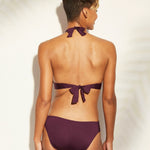 Kona Sol Women's Ruffle Halter Bikini Top