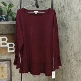 Style & Co. Women's Plus Size Ruffled Sweater