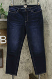 MOTTO Women's 5 Pocket Stretch Jeans Dark Wash 16
