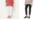 Women with Control Petite Tummy Control TUSHY LIFTER Slim-Leg Pants