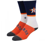 NWT Stance Men's Houston Astros Infiknit Color Crew Socks. A545A20HOU Large