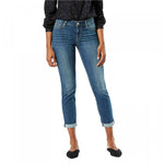 DENIZEN from Levi's Women's Mid-Rise Modern Slim Cuffed Jeans