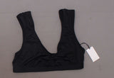 Shade & Shore Women's Cap Sleeve Bralette Bikini Top. AFF89T-Nopads