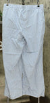 DG2 by Diane Gilman SoftCell Wide Leg Pants Chambray Stripe Plus 1X Tall