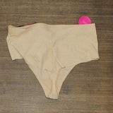 Maidenform Self Expressions Women's Shaping Thong SES080 Beige L