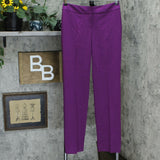 Bar III Women's Stretch Flare Leg Dress Pants. Boysenberry Purple