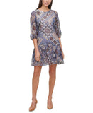 Calvin Klein Women's Printed Shift Dress