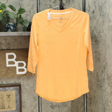 Isaac Mizrahi Live! Women's Essentials Pima Cotton 3/4 Sleeve Tunic Top