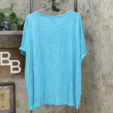DG2 by Diane Gilman Women's Plus Size Slub Pocket T-Shirt