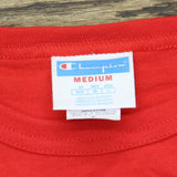 Champion Men's Apple Core Logo Graphic Tee T-Shirt Team Red Scarlet M