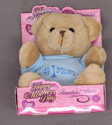 Novelty, Inc. Thankful Bear with 3 Rotating Sounds #1 MOM