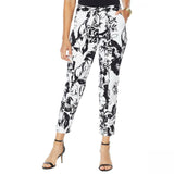 Colleen Lopez Women's Printed Slim Fit Cargo Pants