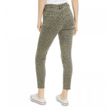 Indigo Rein Women's Leopard Print Cropped Skinny Jeans