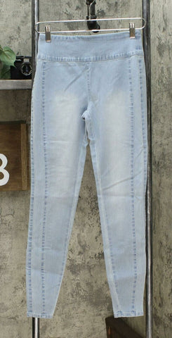 G by Giuliana Women's 4-Way Stretch Denim Leggings Light Wash 0