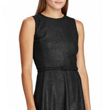 Lauren Ralph Lauren Women's Below The Knee Fit + Flare Evening Dress