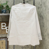 Vanessa Williams Women's Long Sleeve Stretch Poplin Button Up Shirt