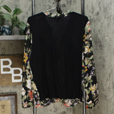 INC International Concepts Women's Twisted Floral Print Blouse