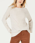 Style & Co Plus Size Marl Pointelle Roll Neck Cuffed Sweater