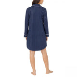 Carole Hochman Midnight Women's Notch Collar Sleep Shirt